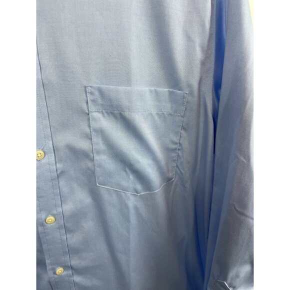 ARROW Shirt Mens Size 32-33 Regular Fit Non-Iron Cotton Button Down - Picture 2 of 5